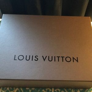 Authentic Louis Vuitton box & dust bag